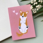 Corgi - postikortti - Helle Visuals - Image 2