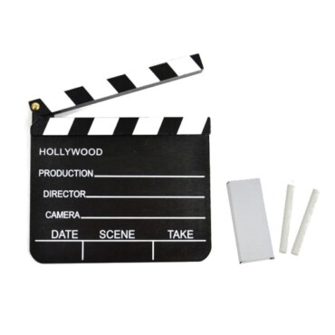 Klaffi-taulu - liitutaulu Hollywood leffakuvauksiin