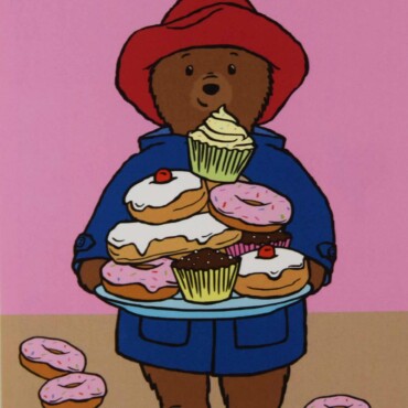 Paddington - Herkullista synttäriä - postikortti