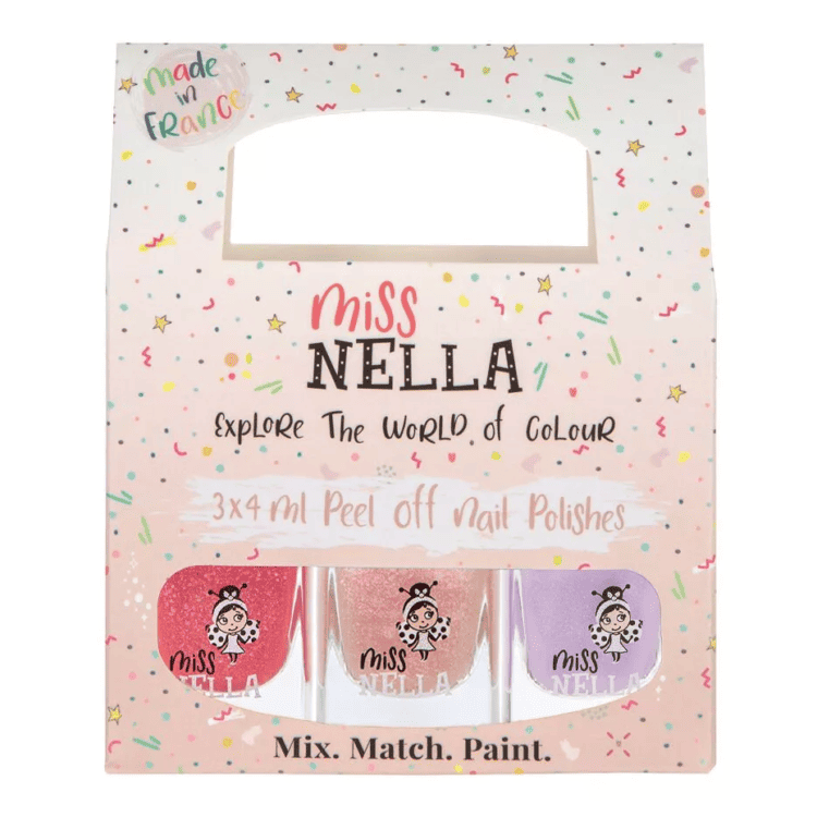 Kynsilakkatrio-lahjapakkaus - Miss Nella