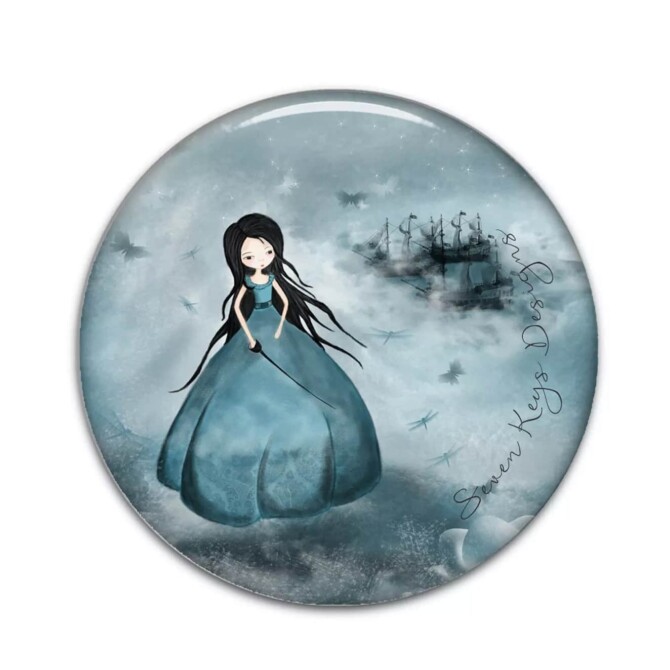 Merirosvo-Anne - taskupeili - Seven keys designs