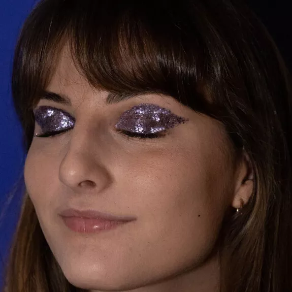 Lila sade bioglitteri - Si Si La Paillette - Image 4