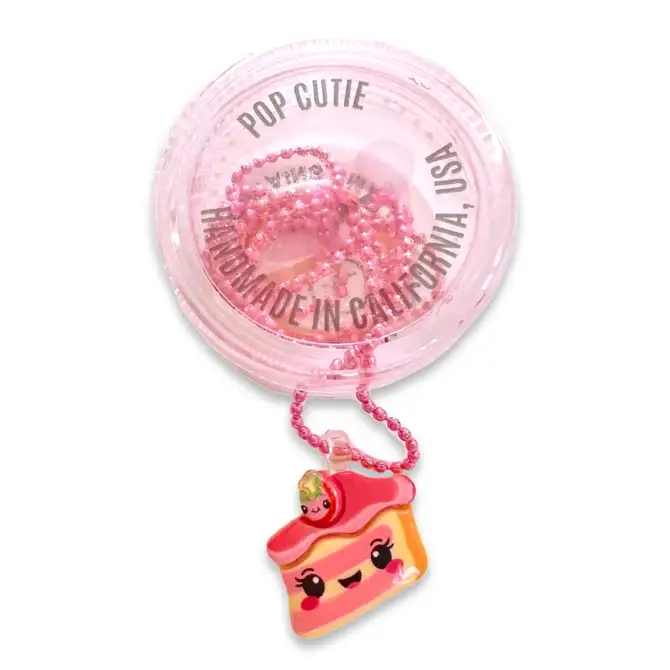 Kawaii-mansikkakakkupala kaulakoru - Pop Cutie - Image 2