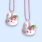 Kawaii-kirsikkapupu kaulakoru - Pop Cutie - Image 2