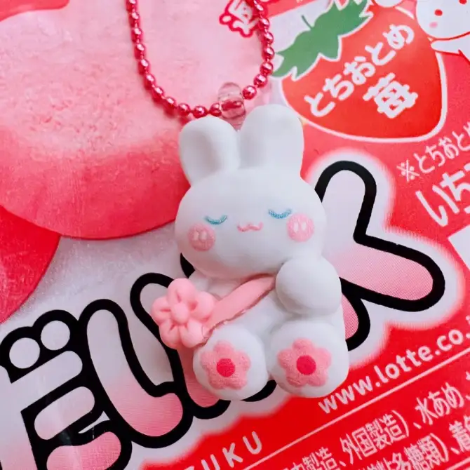 Kawaii-kirsikkapuunkukkalaukkupupu kaulakoru - Pop Cutie - Image 2