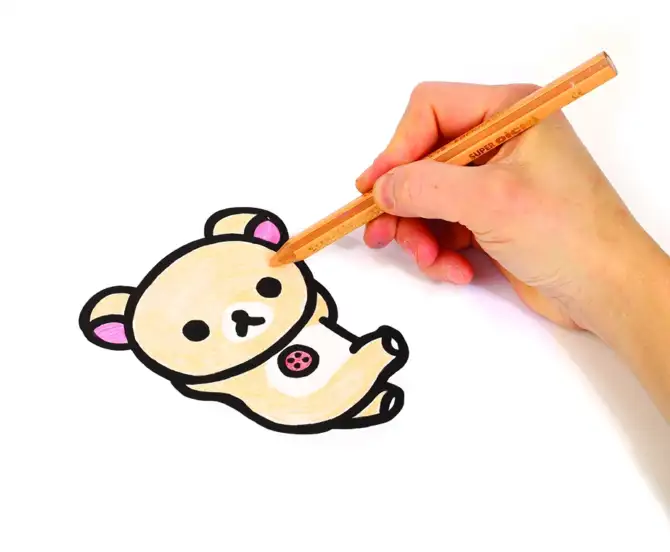 Rilakkuma - Nalle ja tipu- Kutistemuovit - Graine Créative - Image 2