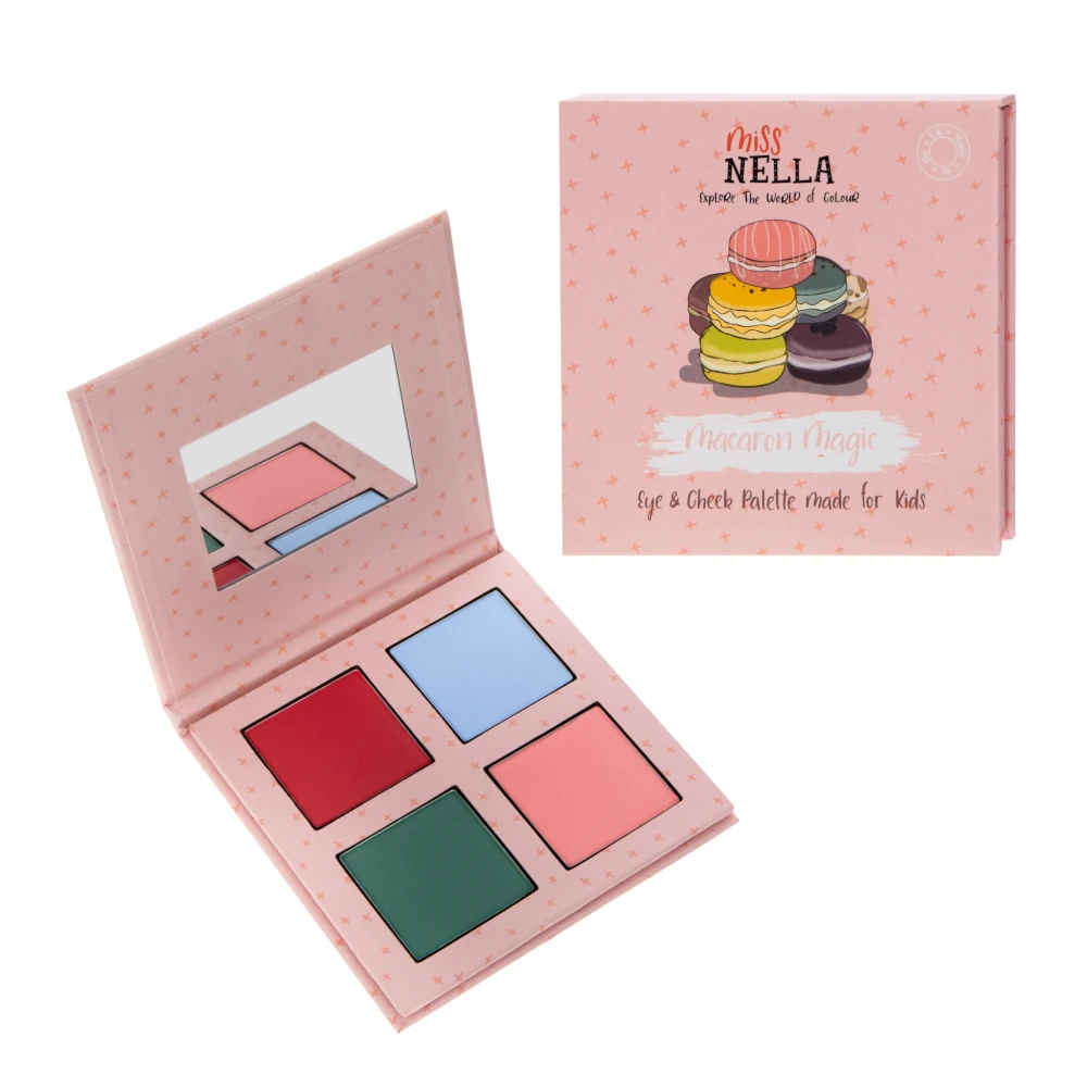 Macaron - lasten luomiväripaletti - Miss Nella