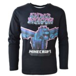 Ender Dragon Minecraft pitkähihainen t-paita - koot 116&128