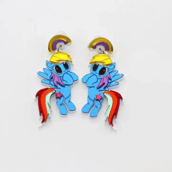Rainbow Dash korvakorut - Funk Da Queen - Image 2
