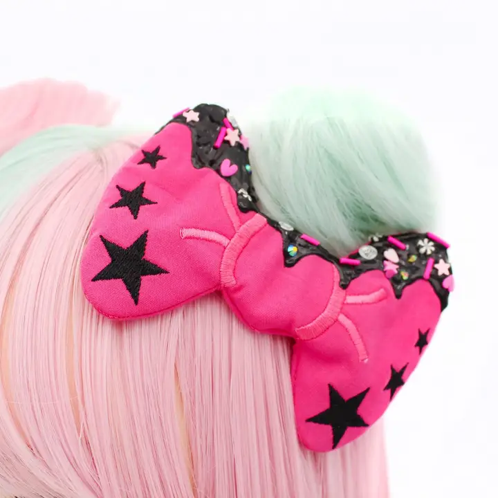 Pinkki rusetti - Kawaii Hair Candy