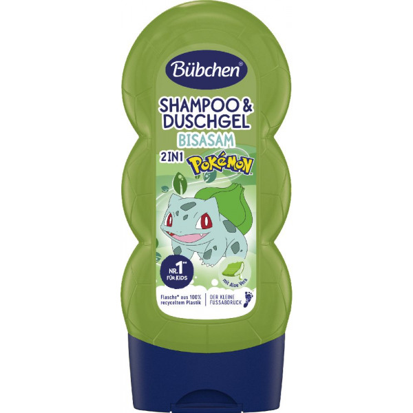Bulbasaur - Pokemon shampoo&suihkugeeli - Bübchen