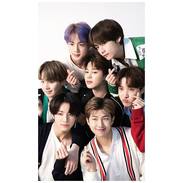 BTS postikortti