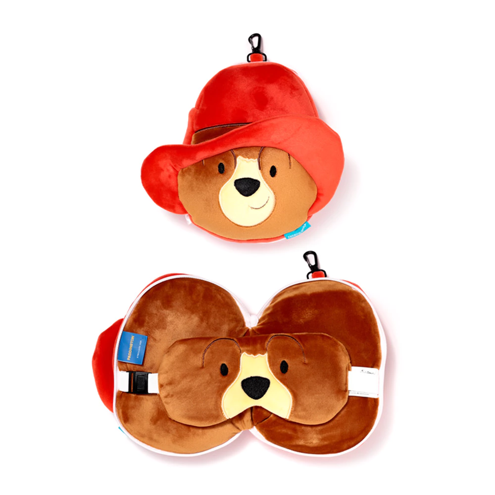 Paddington - reissupehmo: matkatyyny ja unimaski - Relaxeazzz Travel Buddy