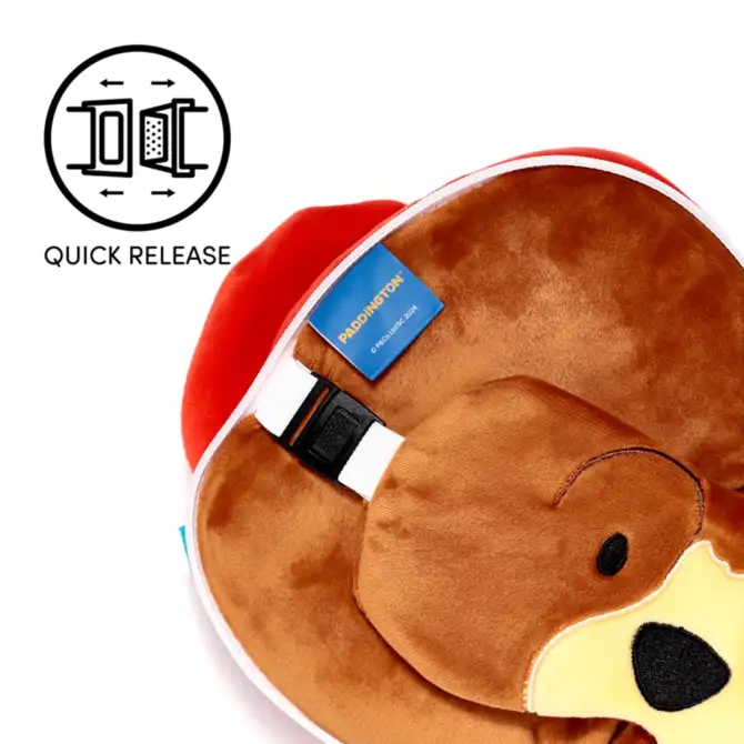 Paddington - reissupehmo: matkatyyny ja unimaski - Relaxeazzz Travel Buddy - Image 3