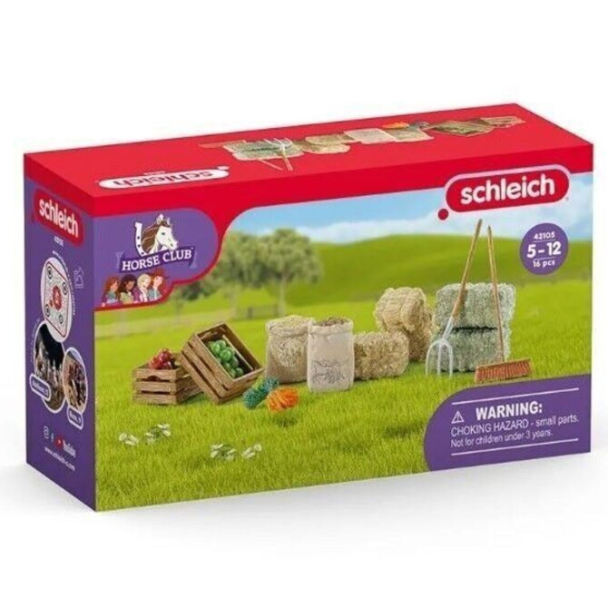Hevosen rehusetti - Schleich