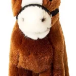 Ruskea hevospehmolelu - Uni Toys - Image 2
