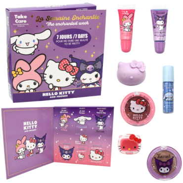 Sanrio meikkilahjapakkaus yllätysluukuilla