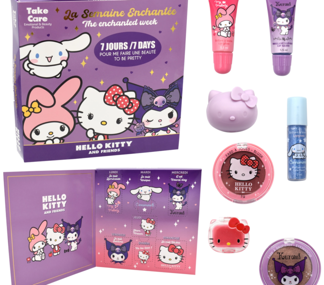 Sanrio meikkilahjapakkaus yllätysluukuilla