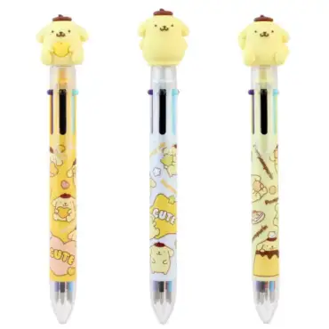 Sanrio Pompompurin 6-värinen kuulakärkikynä